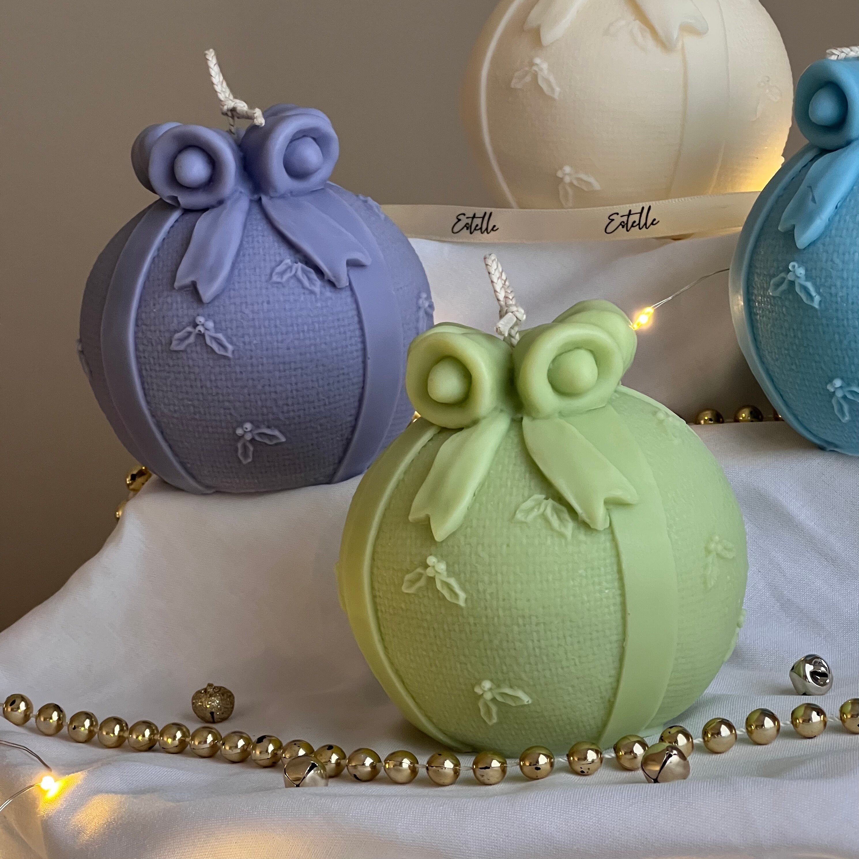 Big Christmas Bauble Candle