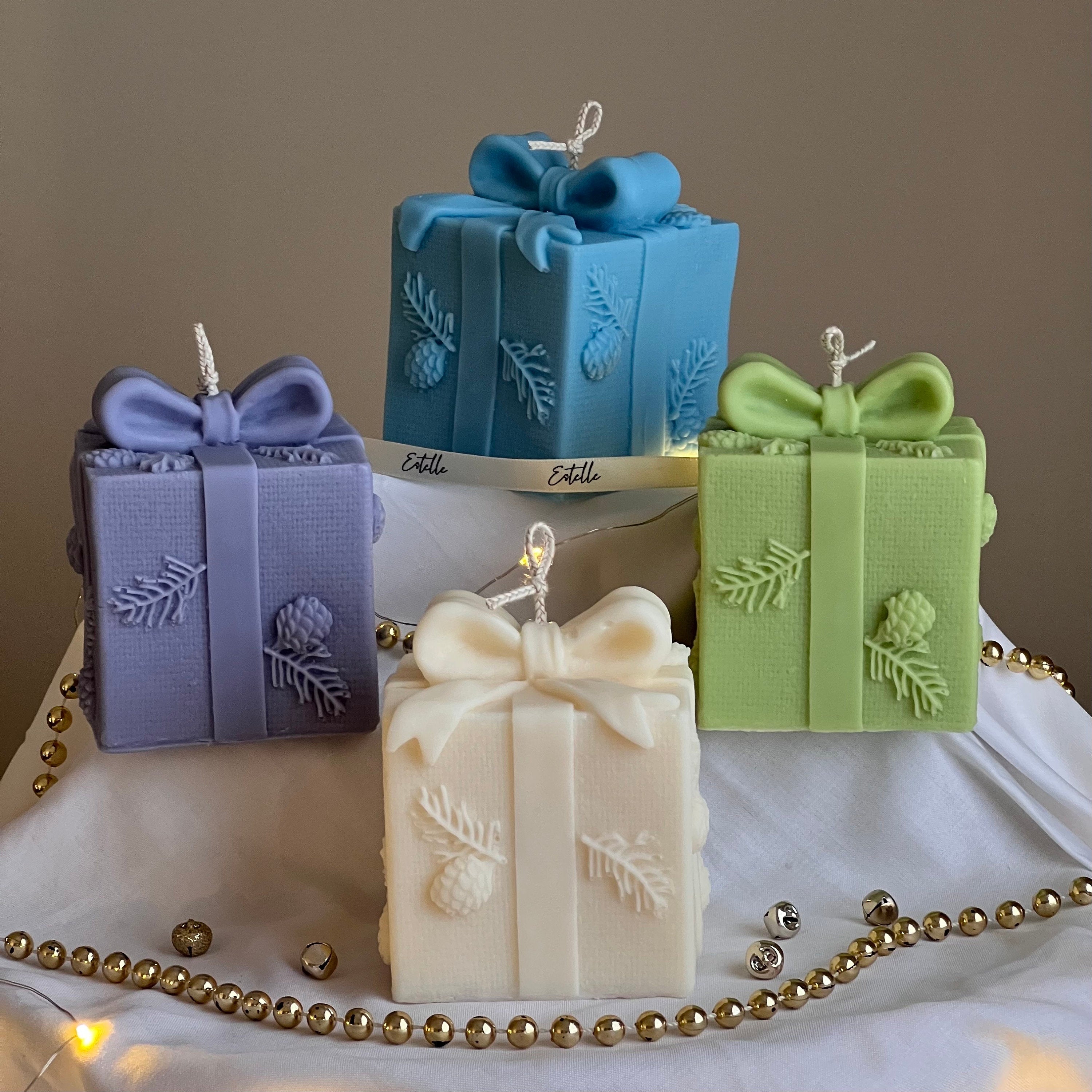 Christmas Gift Box Candle