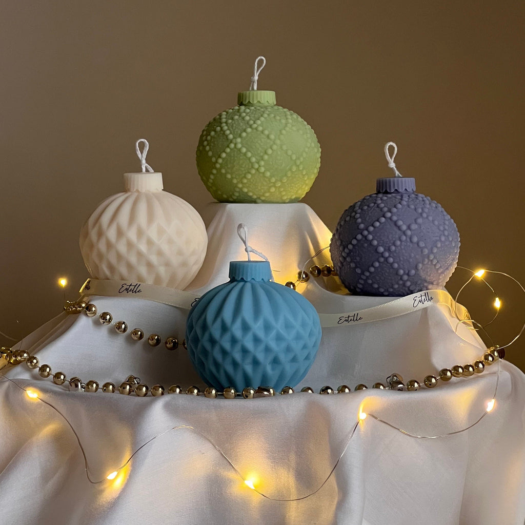 Christmas Bauble Candle