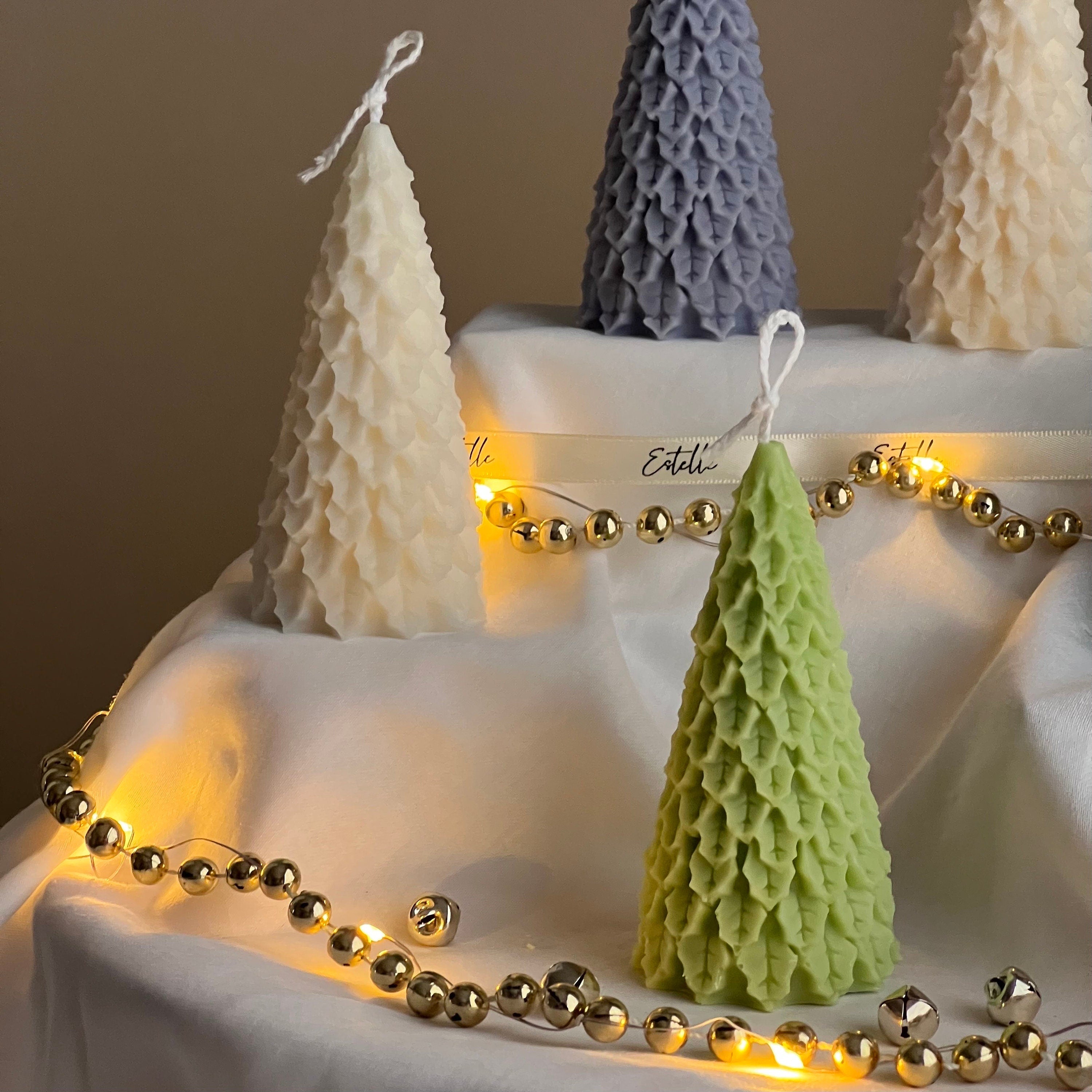 Small Christmas Tree Candle