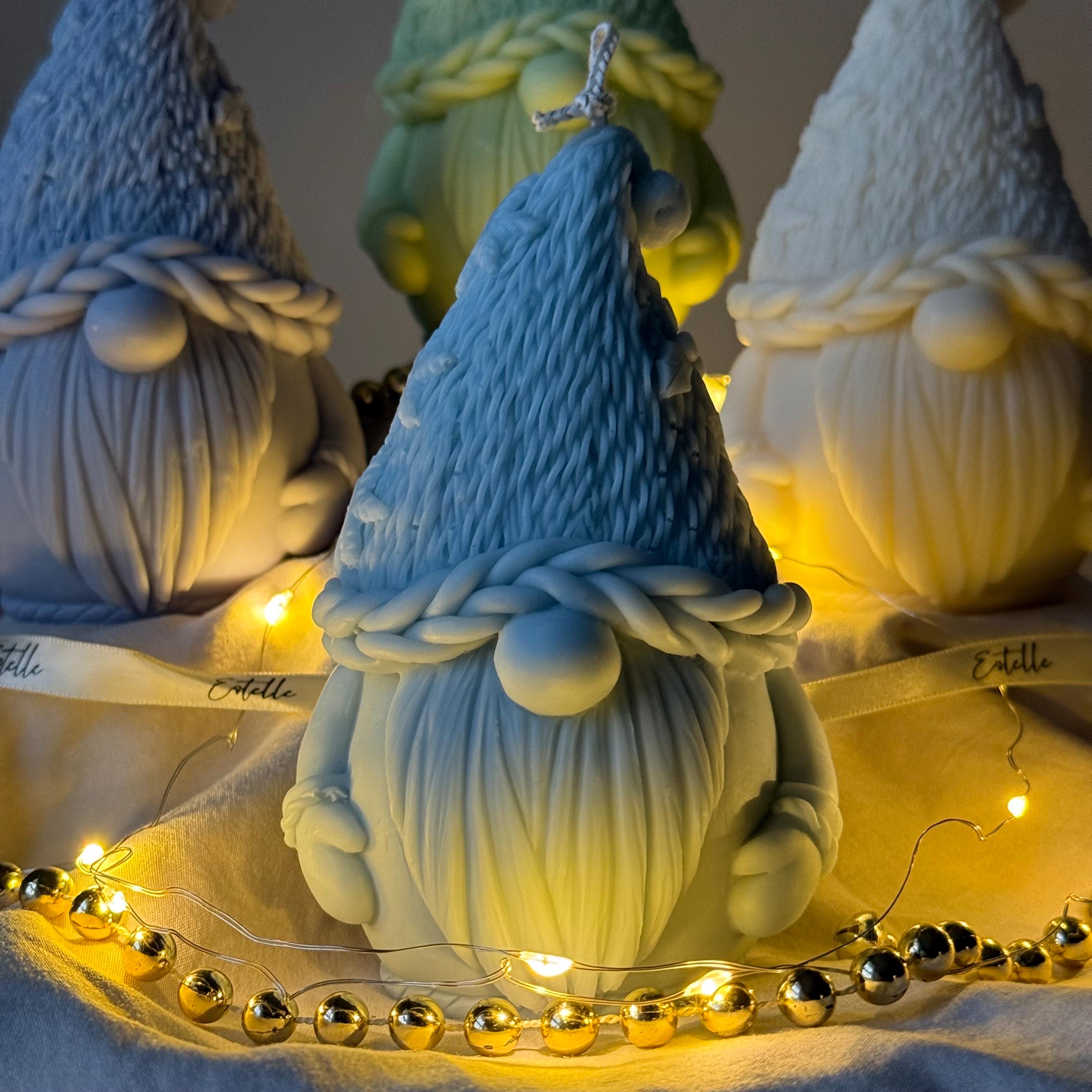 Christmas Gnome Candle