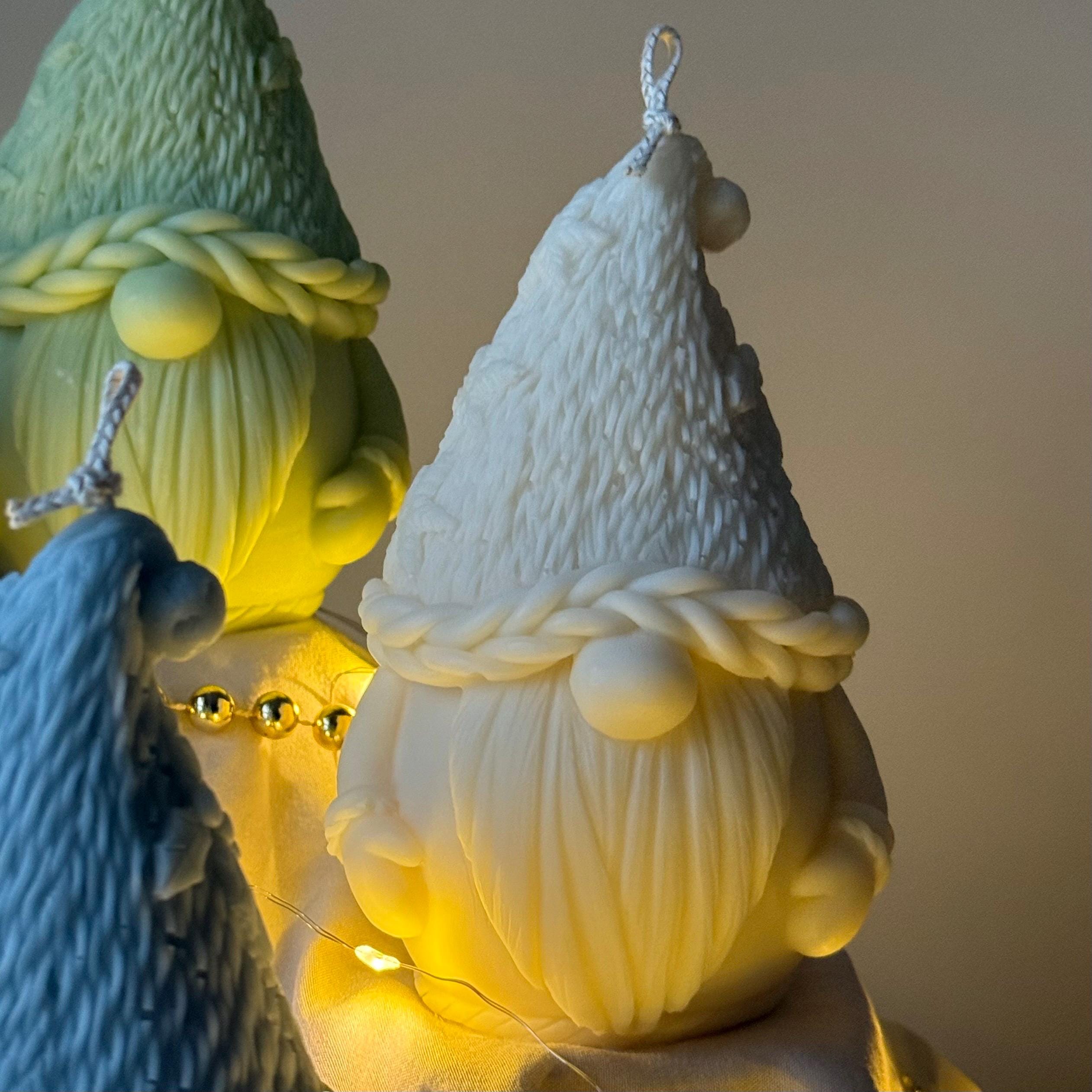 Christmas Gnome Candle