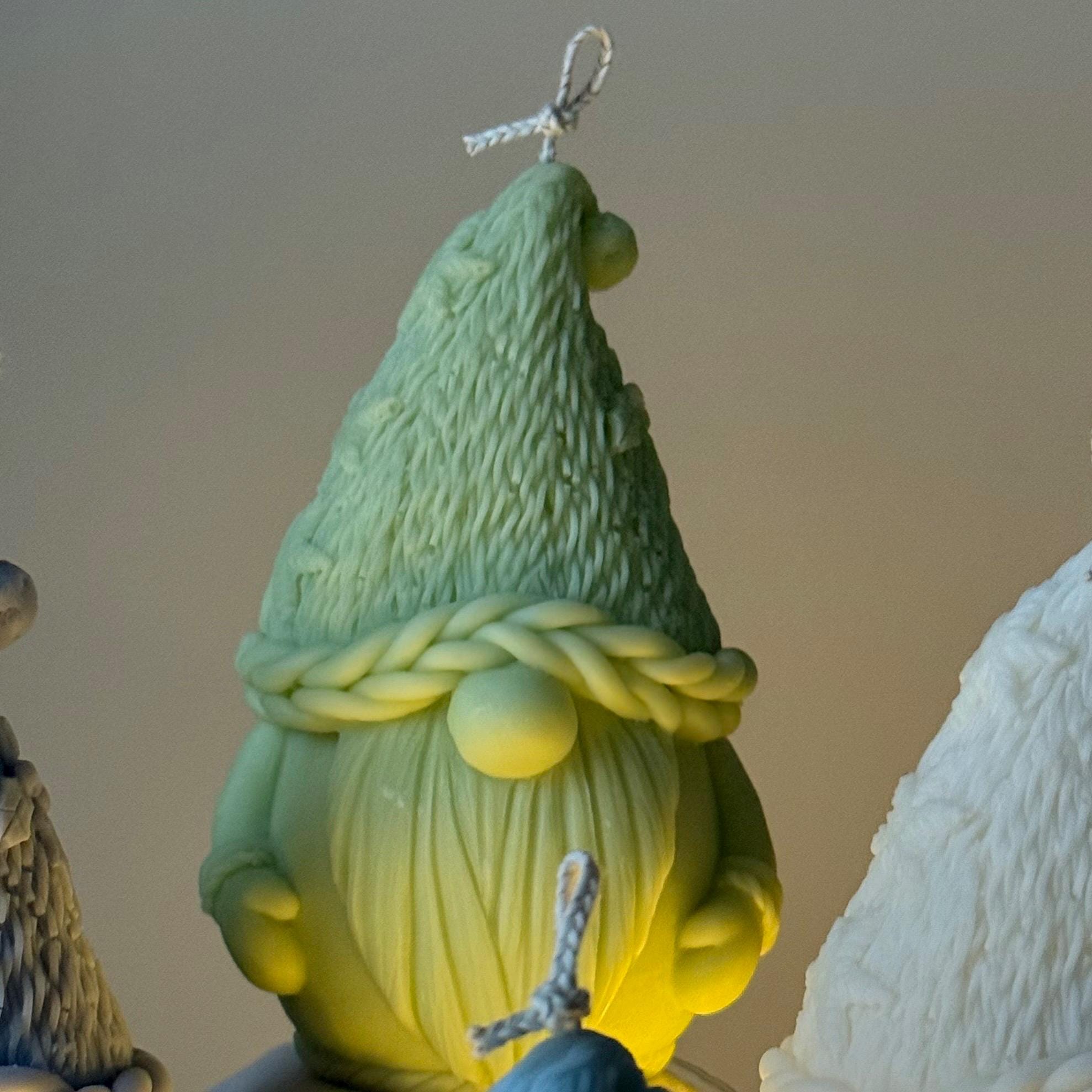 Christmas Gnome Candle